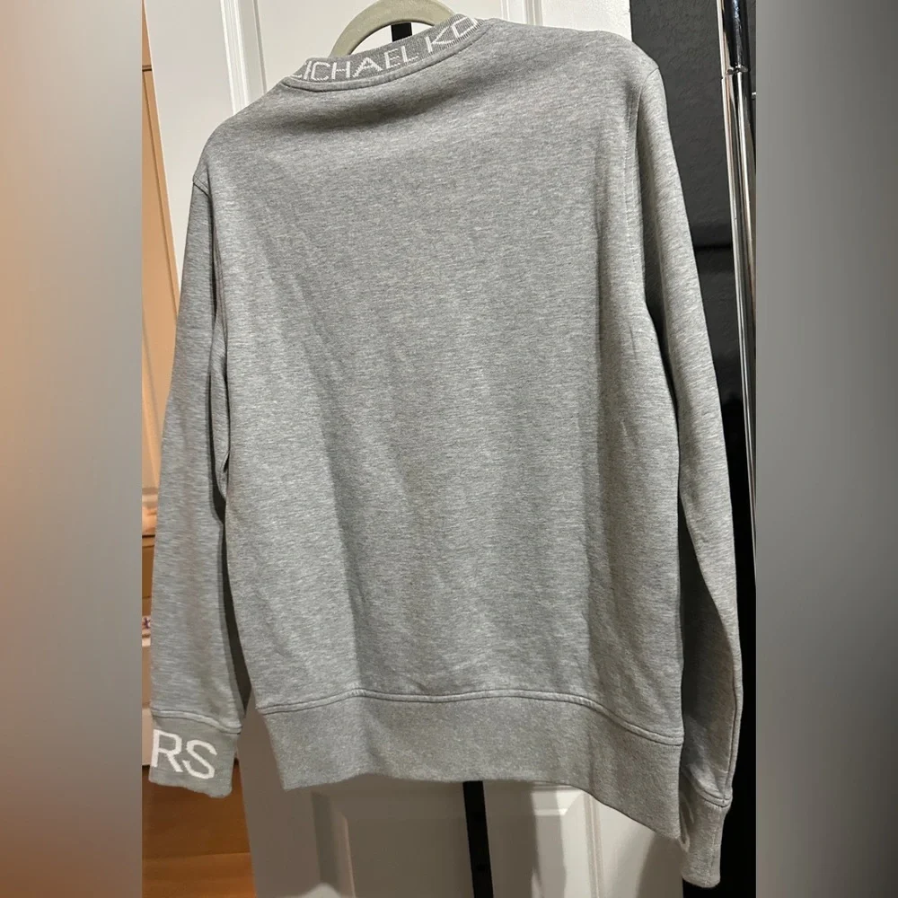 Micheal Kors | Logo Tape Cotton Blend Sweater